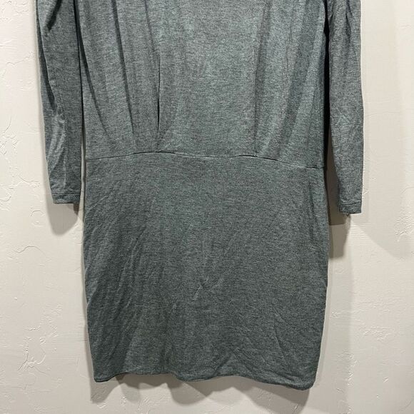 Banana Republic V-Neck Jersey Knit Long Sleeve Dress Size Small - Picture 3 of 6